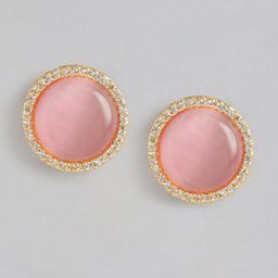 Anouk Gold Plated Contemporary Studs Earrings-44