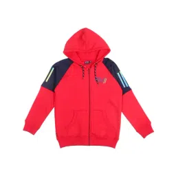 Gini & Jony Kids Red Printed Jacket-picture-13