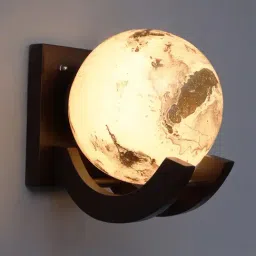 Homesake Golden Wood Nordic Wooden Wall Lamp (Bulb not included)-picture-5
