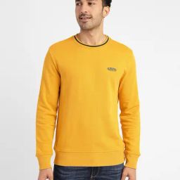 Levi'S Nugget Gold Yellow Regular Fit Sweatshirts-image-56