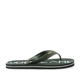 Woodland Men's Olive Flip Flops-image-80