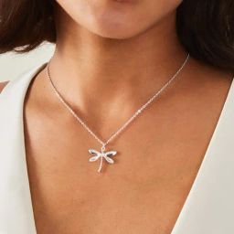 Accessorize London Silver-Plated Pendant Necklace-image-77