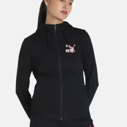 Puma Multi Logo Regular Fit Hooded Jacket-image-5
