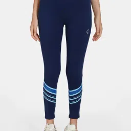 Zelocity by Zivame Blue Tights-image-55