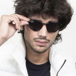 Ted Smith Grey Round UV Protection Unisex Sunglasses-16