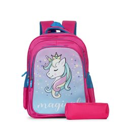THE CLOWNFISH Unisex Kids Graphic Backpack-9