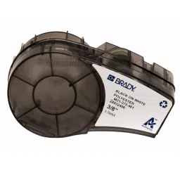 BRADY Continuous Label Roll Cartridge 3/8 inch 21 ft White, 3PXY1-48