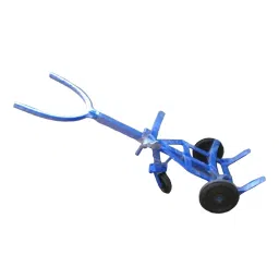 Tfab 1675x675x800 mm Mild Steel Drum Lifting Trolley 350 Kg Capacity-26