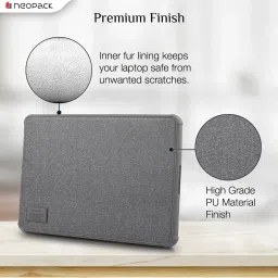 Neopack Bumper Sleeve Case for All 13" Macbooks Retina Display Models & M1 Series (Grey) image 2