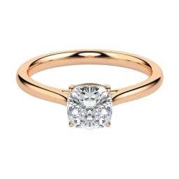 Fiona Diamonds Lab Grown Diamond 18k (750) Rose Gold Ring for Women-image-26