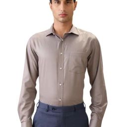 Park Avenue Grey Regular Fit Formal Shirt-picture-35