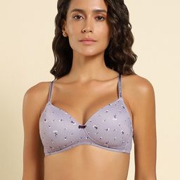 Van Heusen Floral Printed  Full Coverage Lightly Padded T-shirt Bra-picture-31