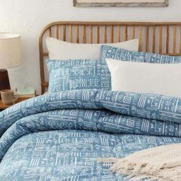House This Gamathi Light Blue 150 TC Sheeting Single Comforter-48