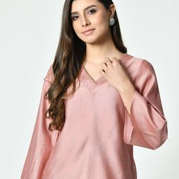 OTIRA Embellished Flared Sleevess Regular Top-picture-56