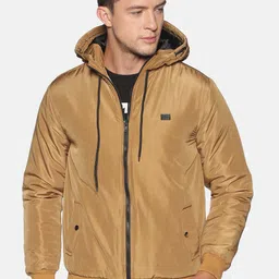 Campus Sutra Men Mustard Sporty Jacket-46