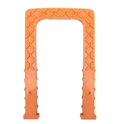 EFFICACY 263x165x23 mm U Shape Orange PVC Foot Step 100 Kg Load Capacity WI-F/S-10MM-5 (Pack of  5)-44
