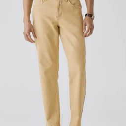 Andamen Beige Regular Fit Jeans-image-24