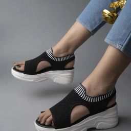 Shoetopia Kids Black Ankle Strap Sandals-image-32