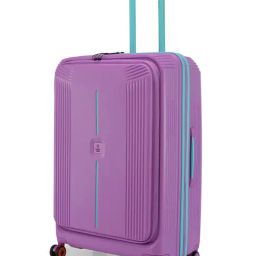 Nasher Miles Purple 8 Wheels Alexandria Hard-Sided Polypropylene Trolley Bag-image-95