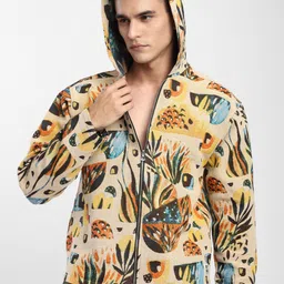 Beyoung Men Printed Hooded Sweatshirt-picture-15