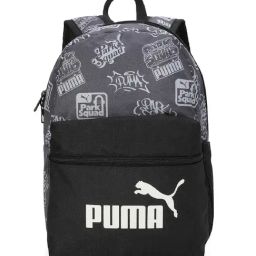 Puma Galactic Gray & Mid 90ies Printed Backpack-image-96