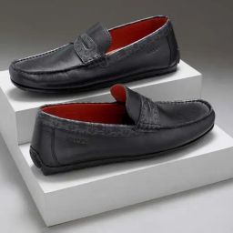 Ruosh Men's The Severo Black Loafers-image-28