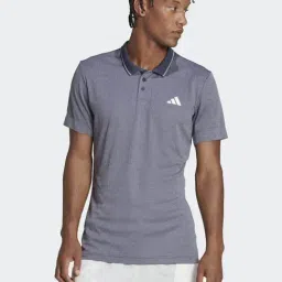Adidas Mid Navy Regular Fit Sports Polo-picture-36