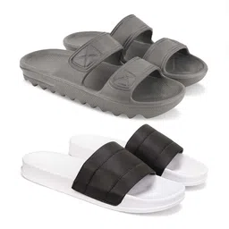 World Wear Footwear Men Sliders-image-98