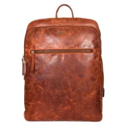 SASSORA UNFOLD Tan Leather Large Backpack - 55 Ltrs-44