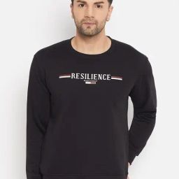 Duke Black Regular Fit Sweatshirt-image-98