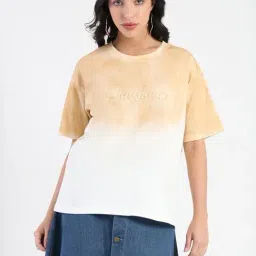 MADAME Peach Ombre T-Shirt-image-78