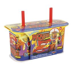 Disney Boys Set Of 2 Printed Stor Daily Use Yoghurt Straw Tumbler Cars Water Bottle-22