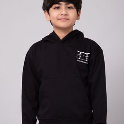 Alan Jones Boys Oversized Fit Hooded Sweatshirt-image-34