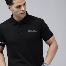 SPYKAR Polo Collar Slim Fit T-shirt-image-102