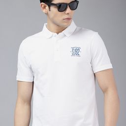 SPYKAR Polo Collar Slim Fit T-shirt-image-0