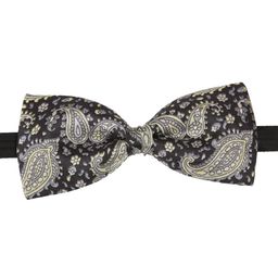 Tossido Grey Printed Bow Tie-image-52