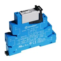 FINDER POWER RELAY, DPDT, 240V, 8A, DIN RAIL, 385202400060-9