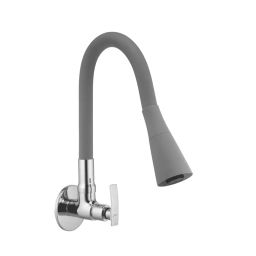 Jabra Dual Flow Swan Cock Soft Series Brass Chrome Finish Wall Mount Grey-image-45