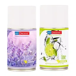 AirDscent 250 ml Each Refreshing Lime & Lavender Spray Air Freshener Refill (Pack of 2)-32