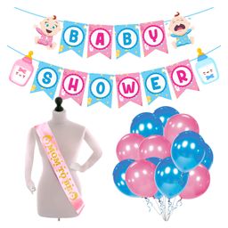 Zyozi Baby Shower Decorations Prop For Baby Shower Theme Party Favors Blue and Pink - Pack of 27-image-44