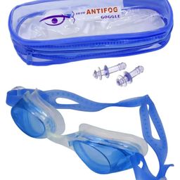 Shredded Prophysique Swimming Goggles with Ear Plugs (Colour May Vary)-10