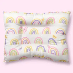 Fancy Fluff Organic Baby Head Nest - Rainbow Dreams-picture-26