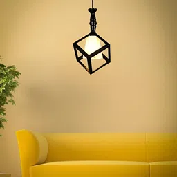 KINIS Modern and Unique Style Black & White Quirky Ceiling Lamp-15