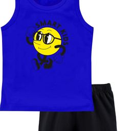TRIANGLETEES Kids Printed T-shirt with Shorts-image-61