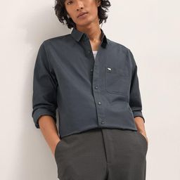 THE BEAR HOUSE Slim Fit Pure Cotton Spread Collar Casual Shirt-picture-26