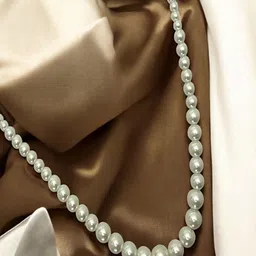 AccessHer Pearls Beaded Statement Necklace-image-36