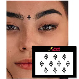 Comet Busters 10 Pcs Black Reusable Bindi image 3