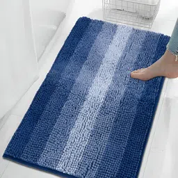 HOKIPO Blue 1000 GSM Soft Bath Rug-image-22