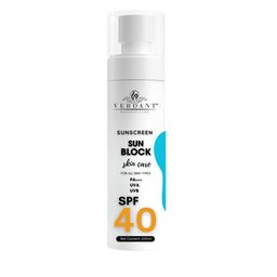 Verdant Natural Care Sun Block SPF40 PA+++ Sunscreen Lotion with Aloevera - 100 ml-17
