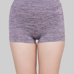PLUMBURY Full Coverage Seamless Anti Bacterial Technology Boyshort Briefs-picture-20